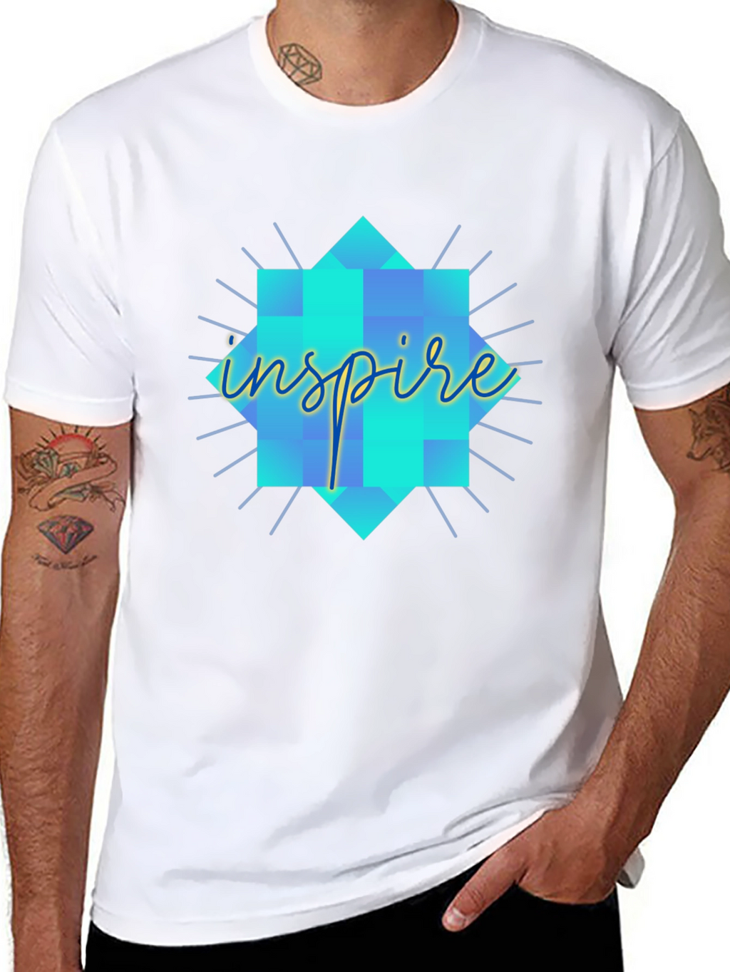 Inspire Graphic Tee - Stylish & Comfortable
