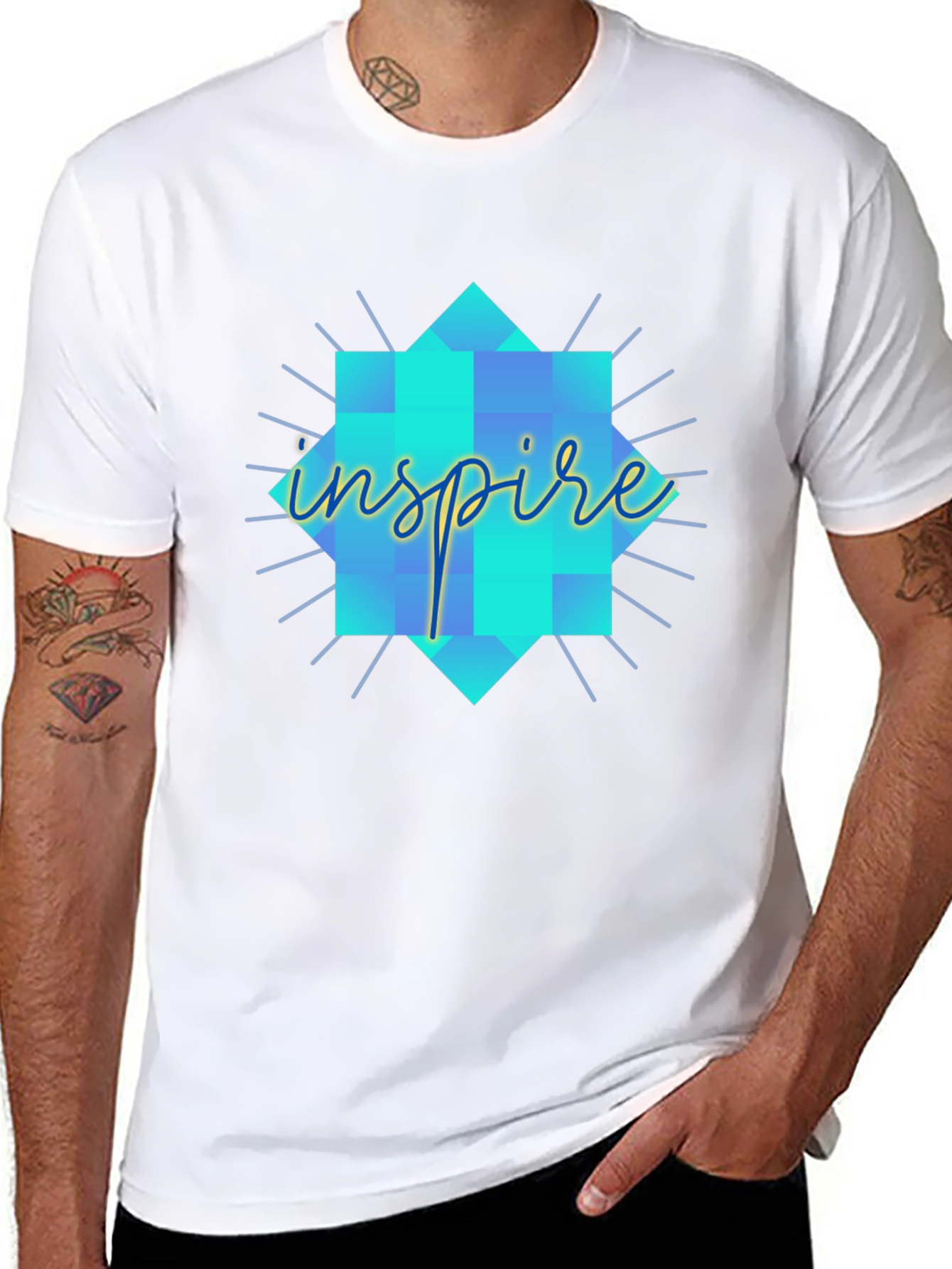 Inspire Graphic Tee - Stylish & Comfortable