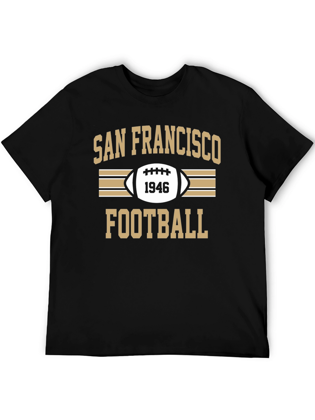 San Francisco Football 1946 Black T-Shirt