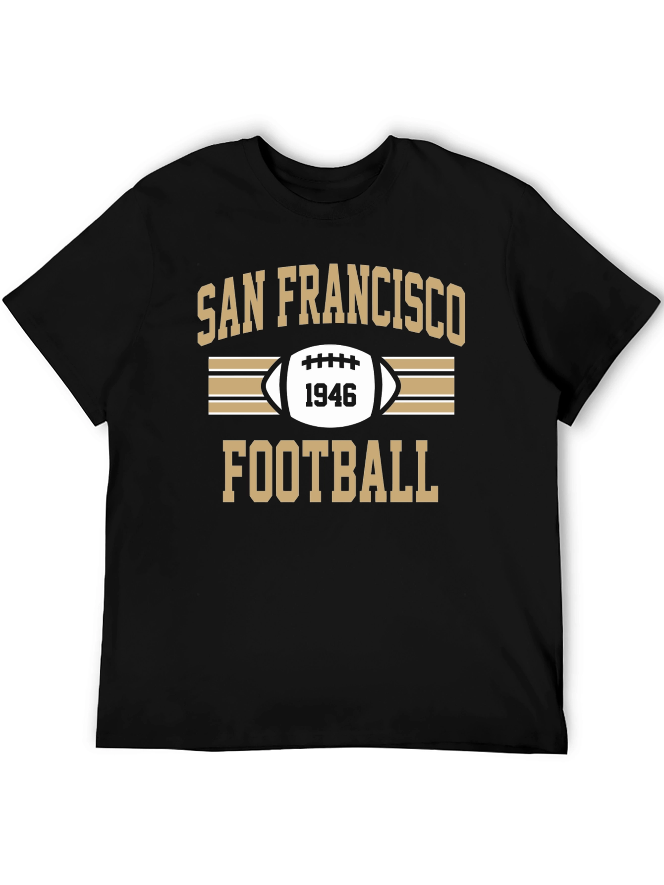 San Francisco Football 1946 Black T-Shirt
