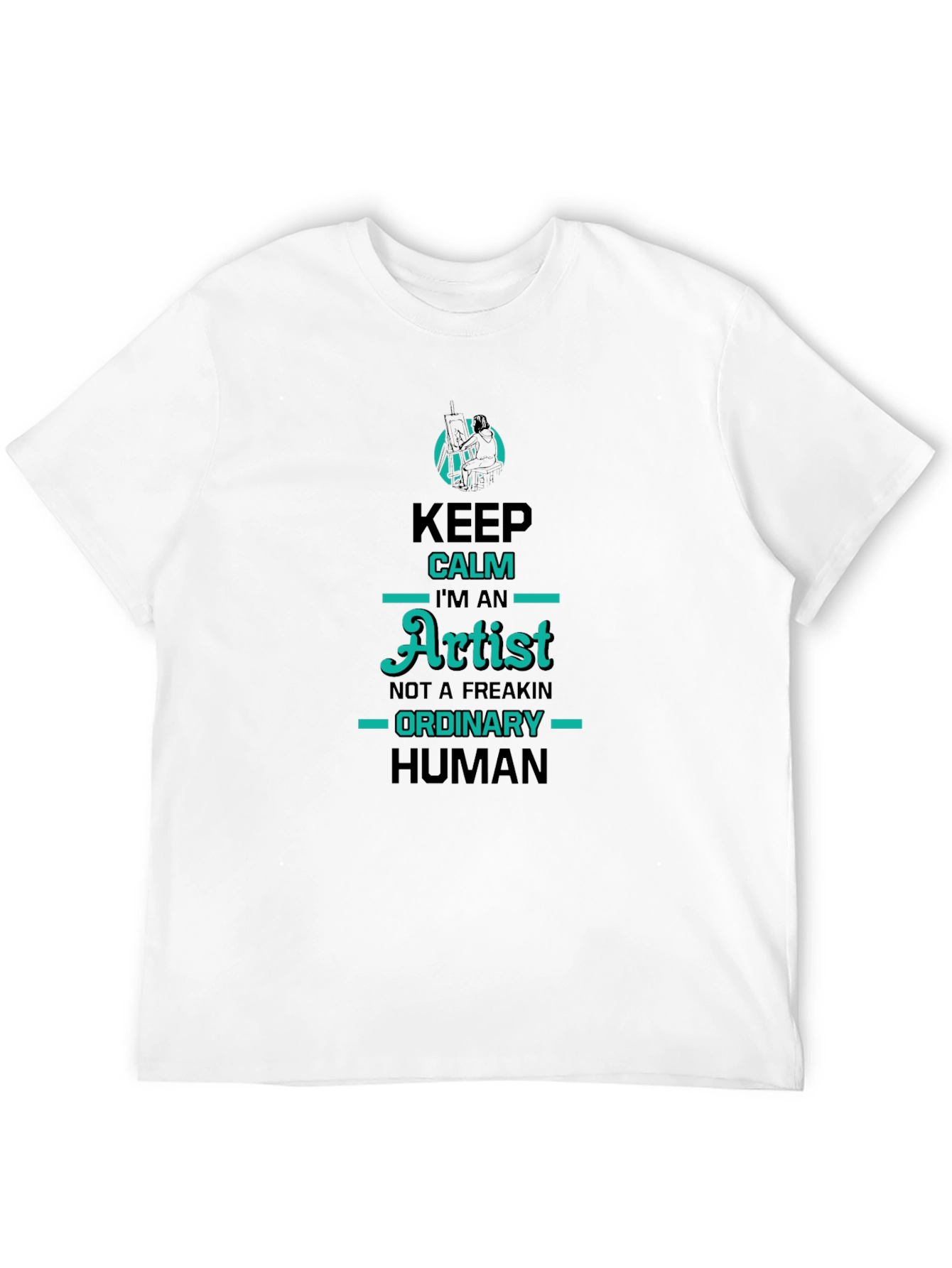 Keep Calm Im An Artist Graphic Tee