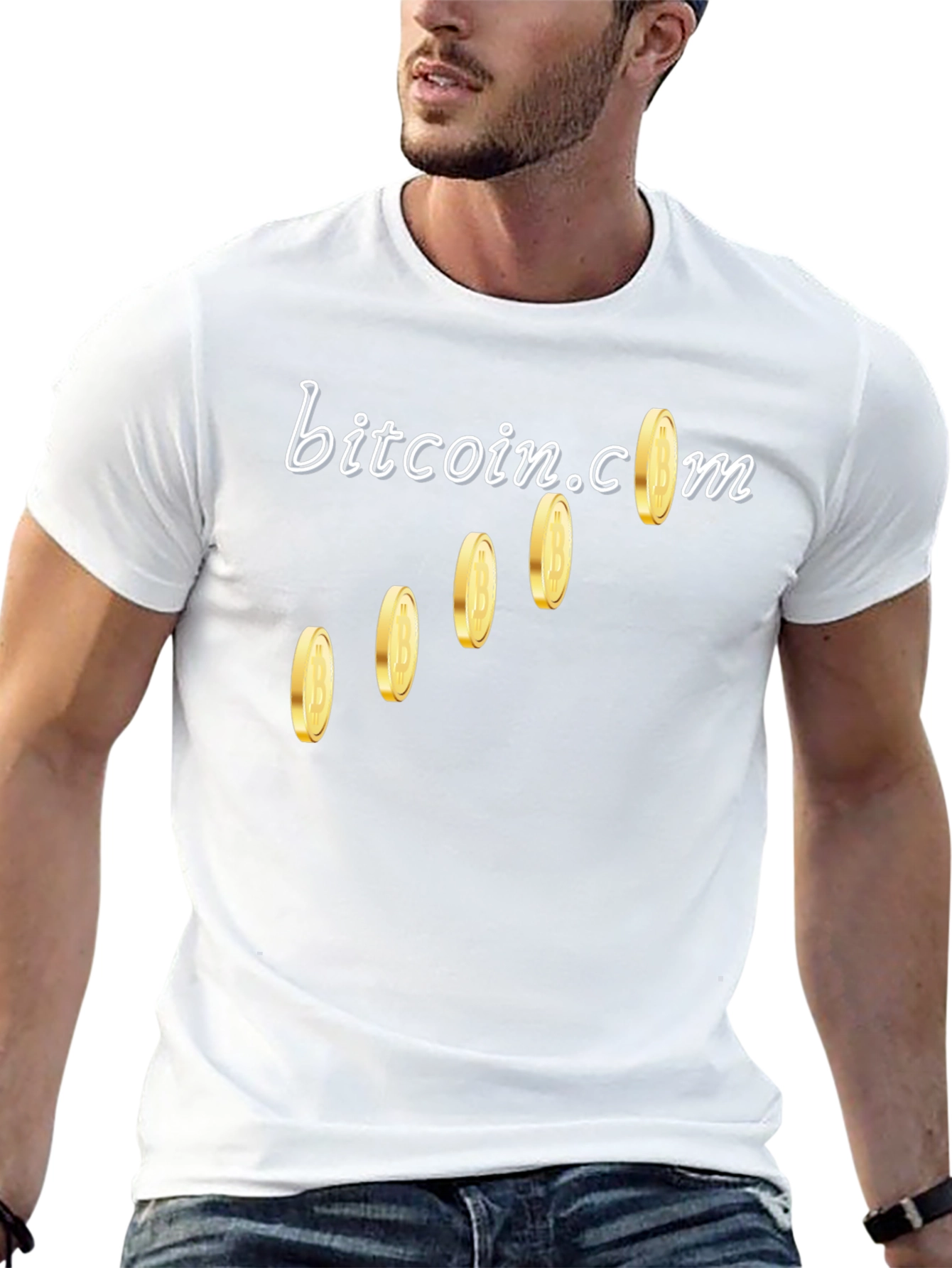 Bitcoin.com Graphic Tee - Crypto Currency Design