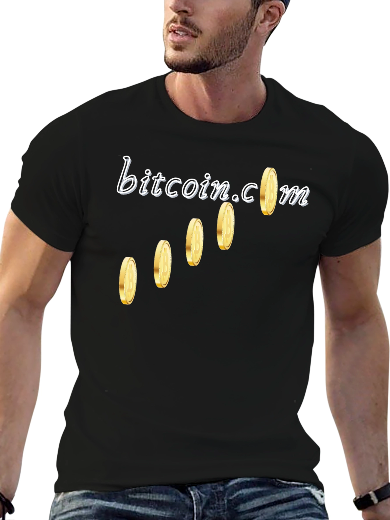 Bitcoin.com Graphic Tee - Crypto Currency Design