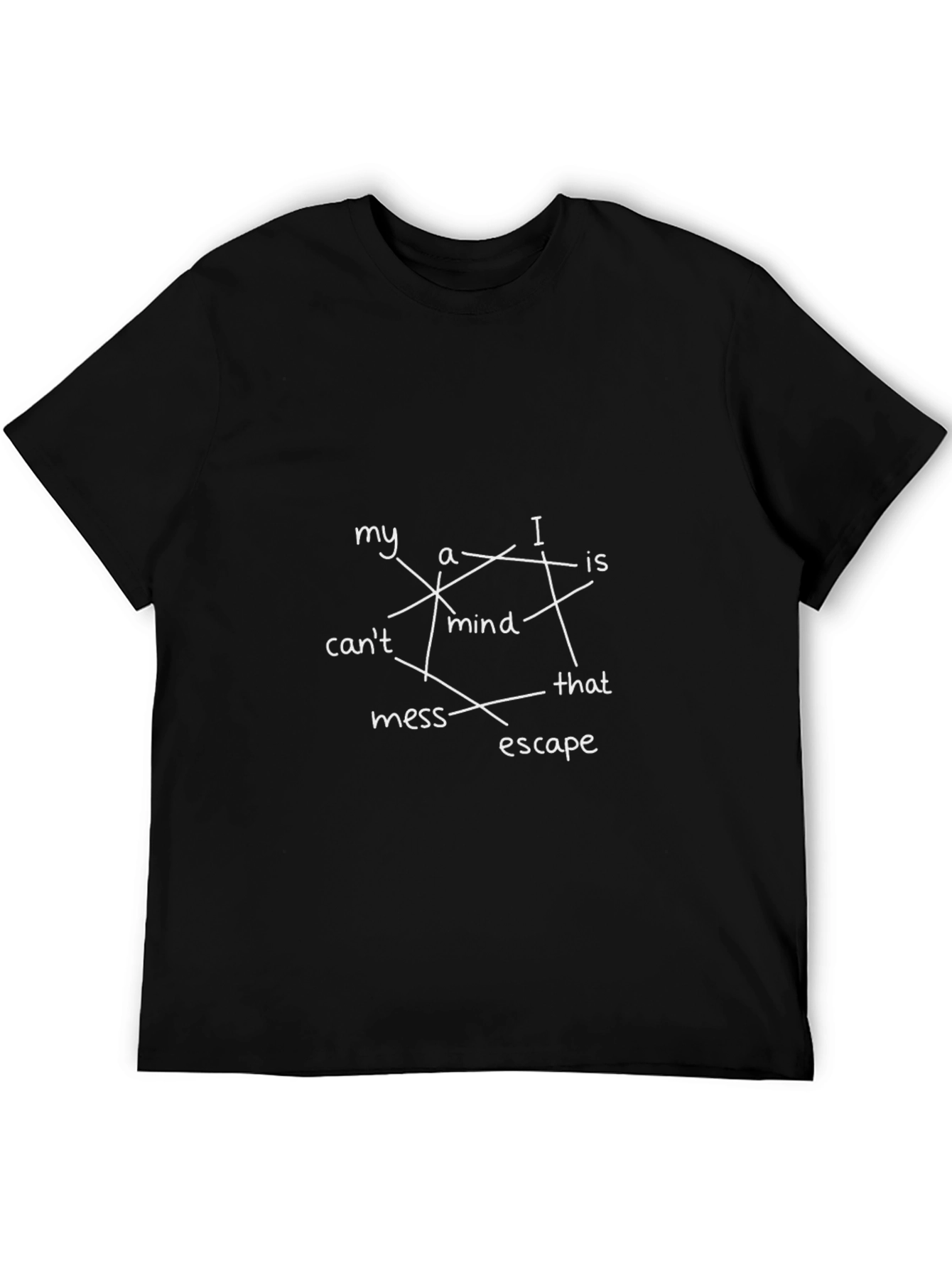 My Mind Is A Mess Funny Graphic Tee