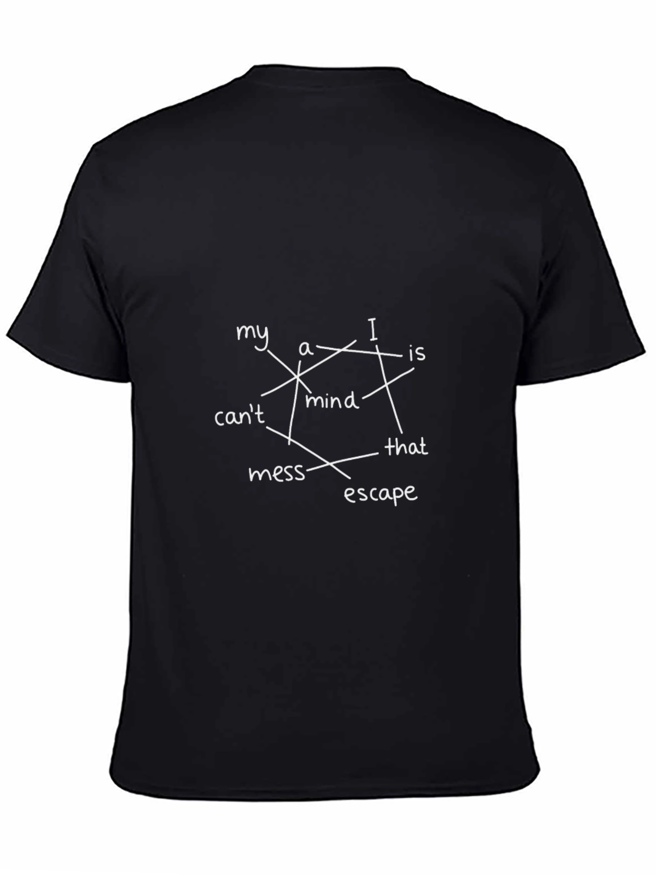 My Mind Is A Mess Funny Graphic Tee