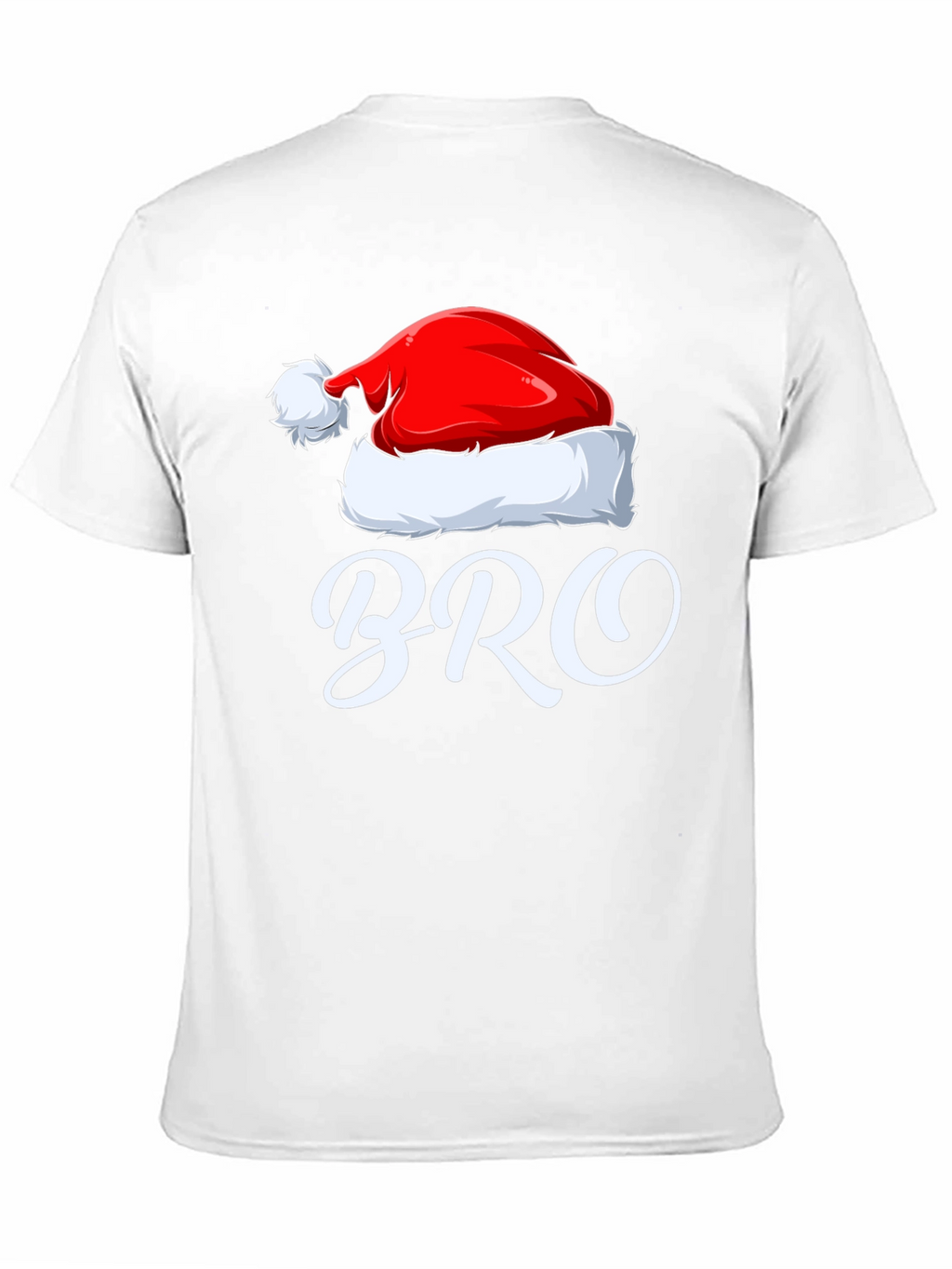Christmas Bro T-Shirt: Santa Hat Holiday Tee