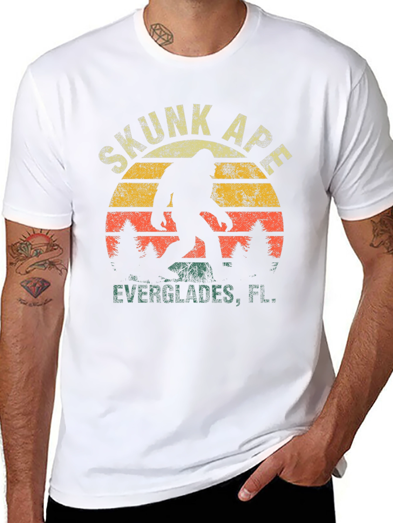Skunk Ape Everglades FL T-Shirt