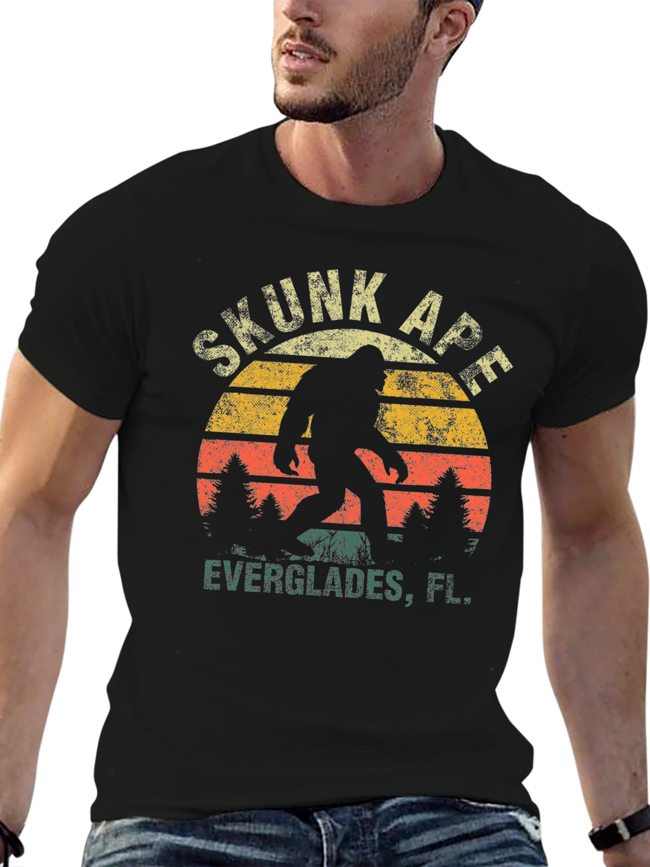 Skunk Ape Everglades FL T-Shirt