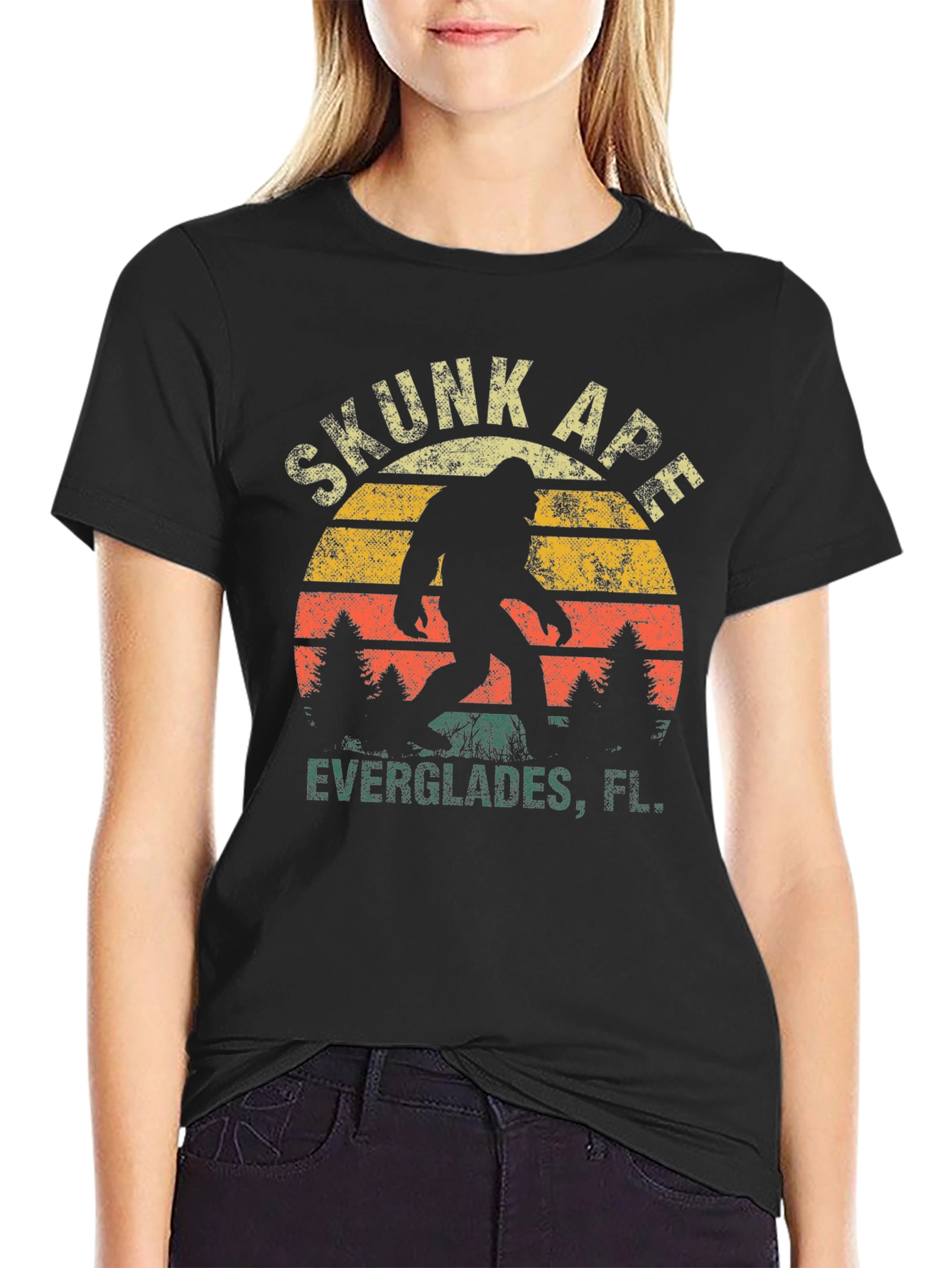 Skunk Ape Everglades FL T-Shirt