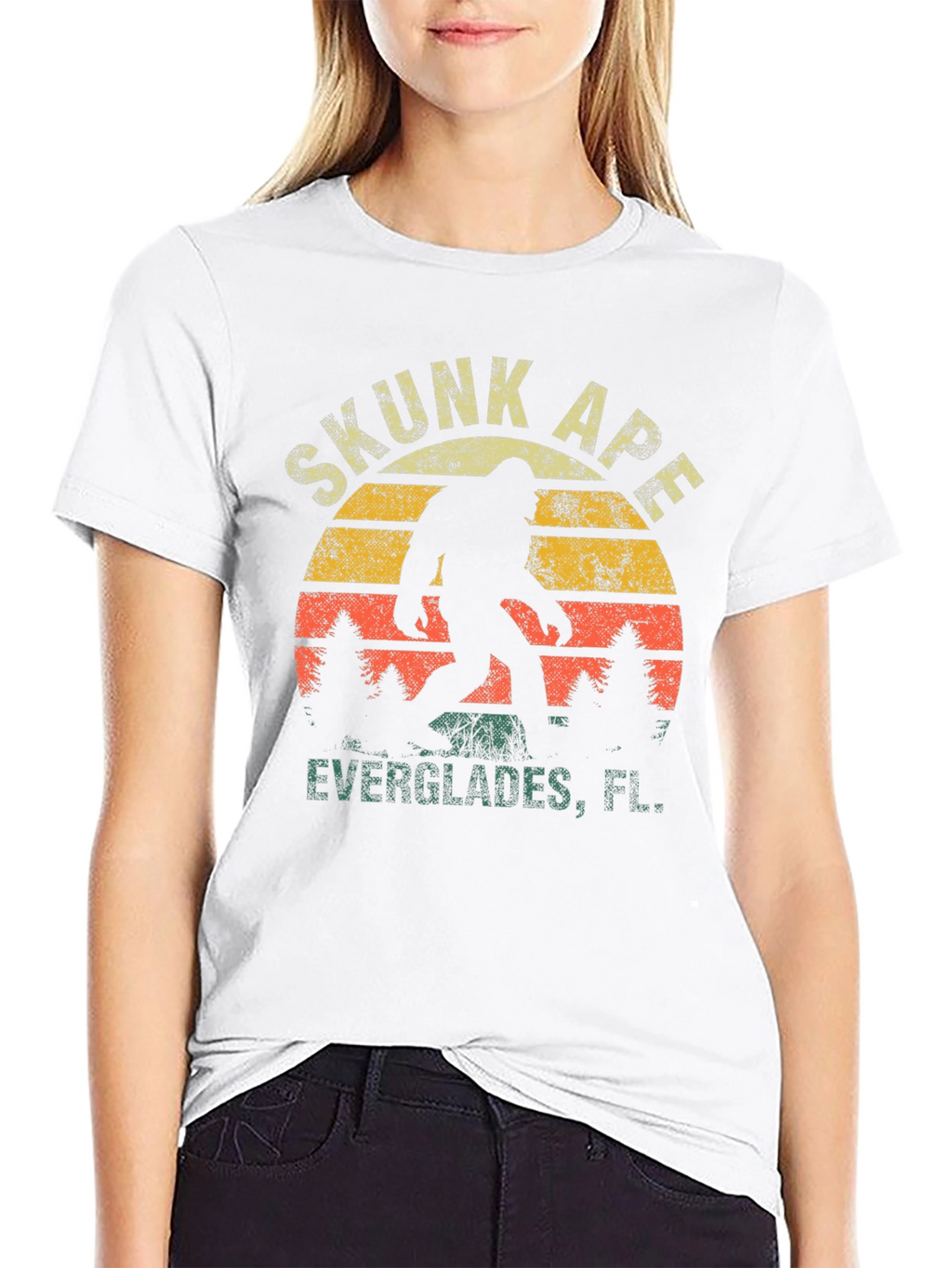Skunk Ape Everglades FL T-Shirt