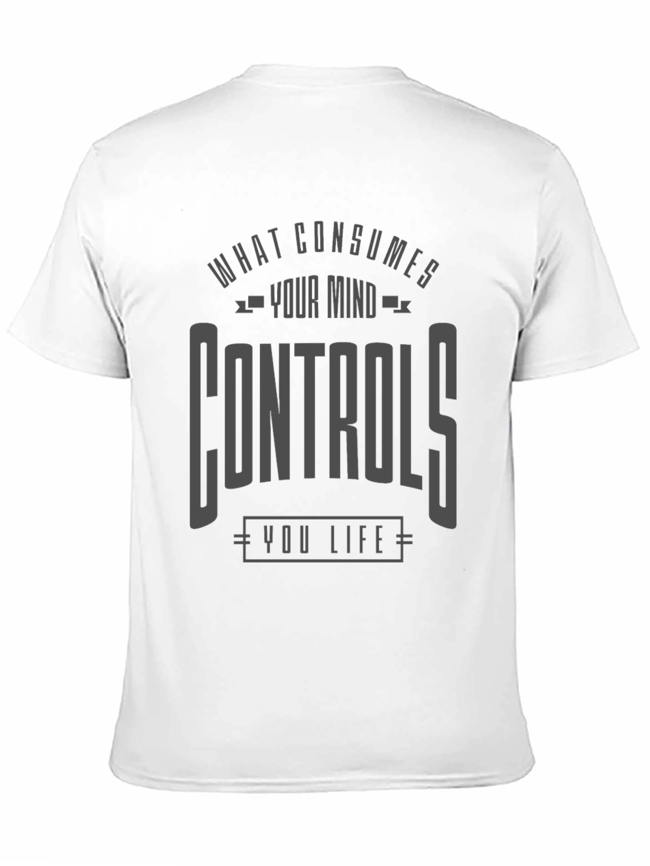 Mind Controls Life Graphic T-Shirt - Unisex