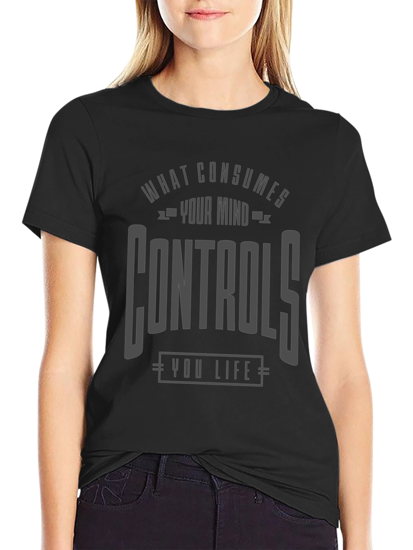 Mind Controls Life Graphic T-Shirt - Unisex
