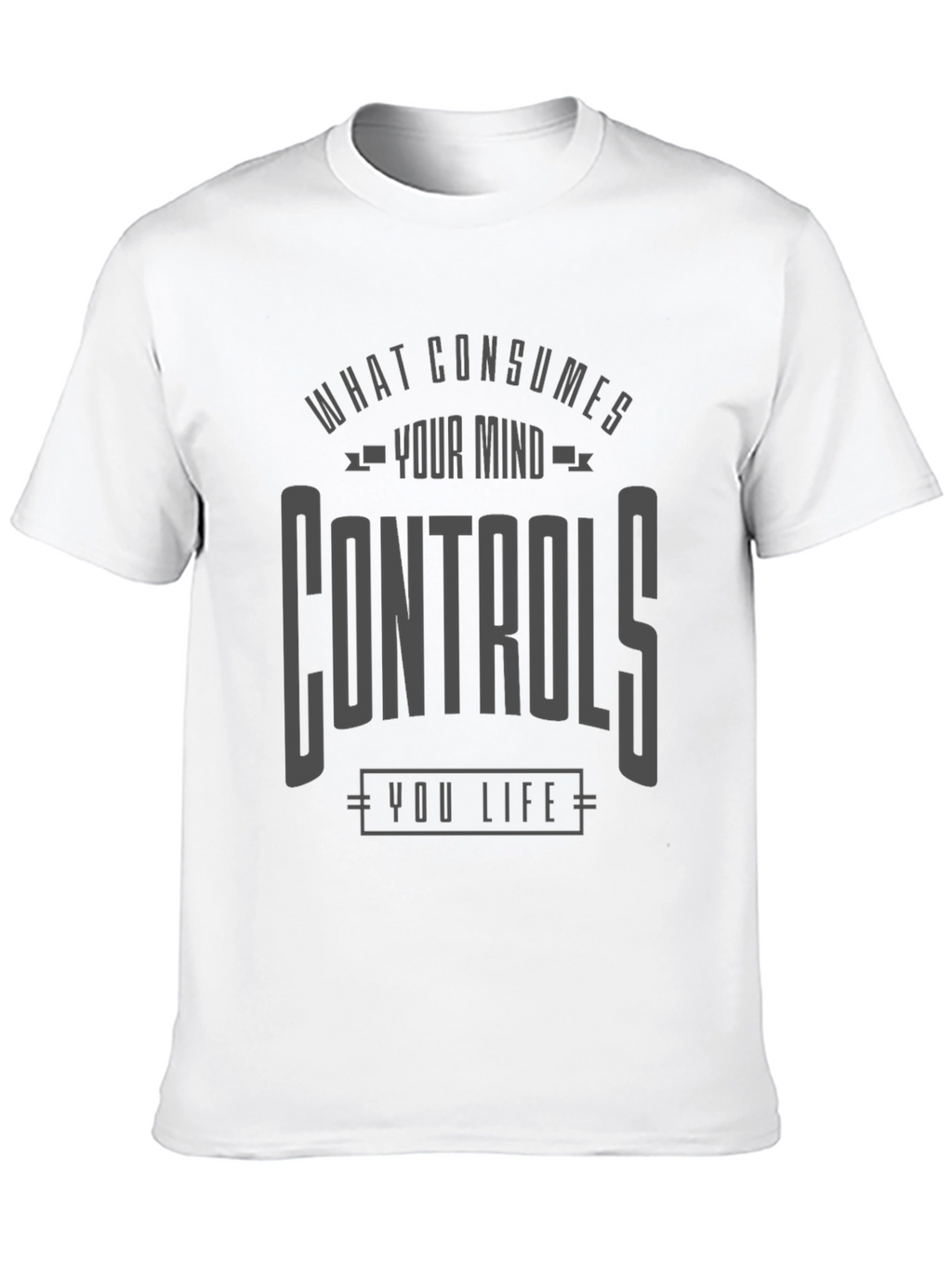 Mind Controls Life Graphic T-Shirt - Unisex