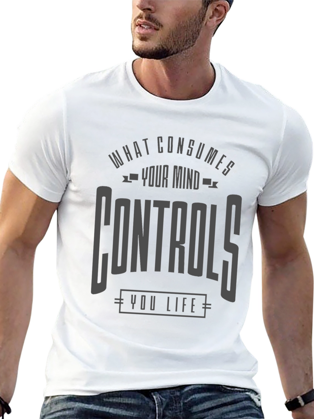 Mind Controls Life Graphic T-Shirt - Unisex