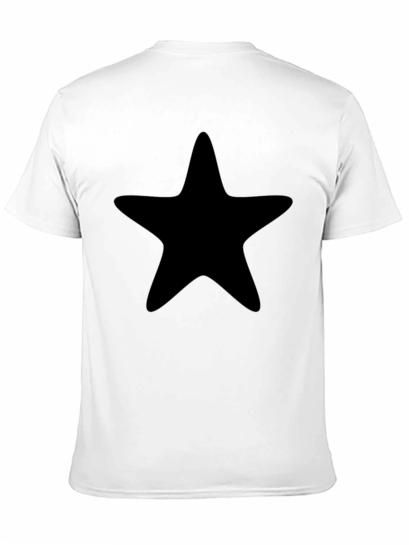 Black Star Graphic Tee - Casual Comfort