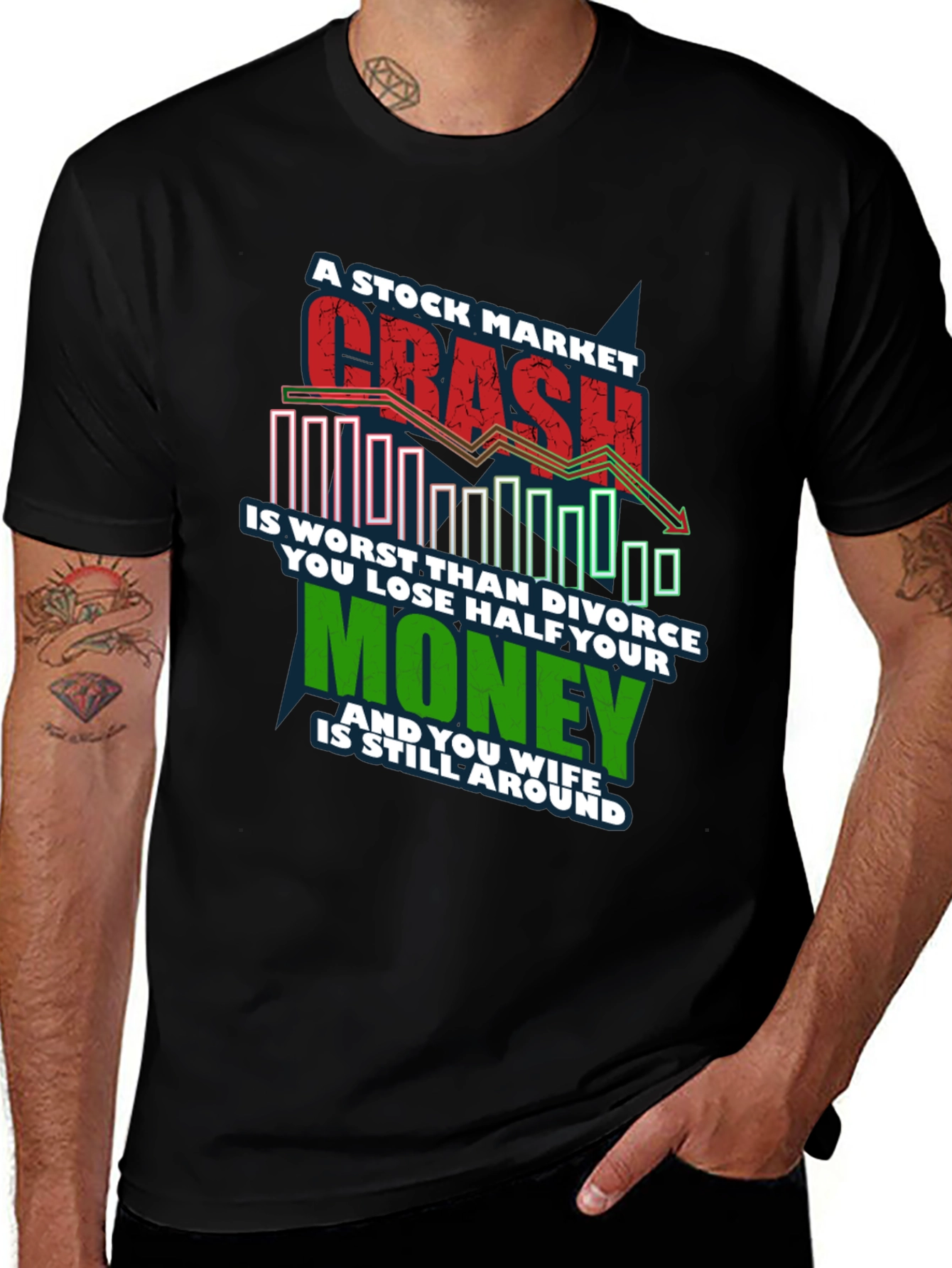 Stock Market Crash T-Shirt
