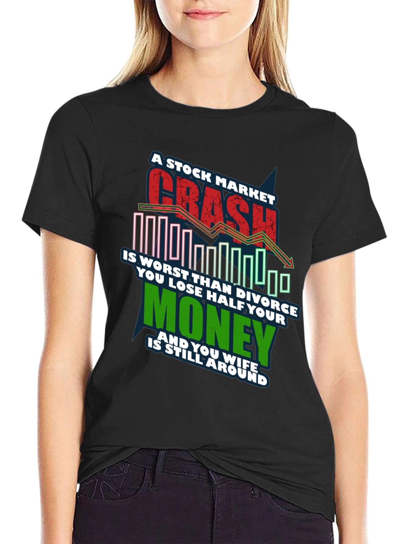 Stock Market Crash T-Shirt