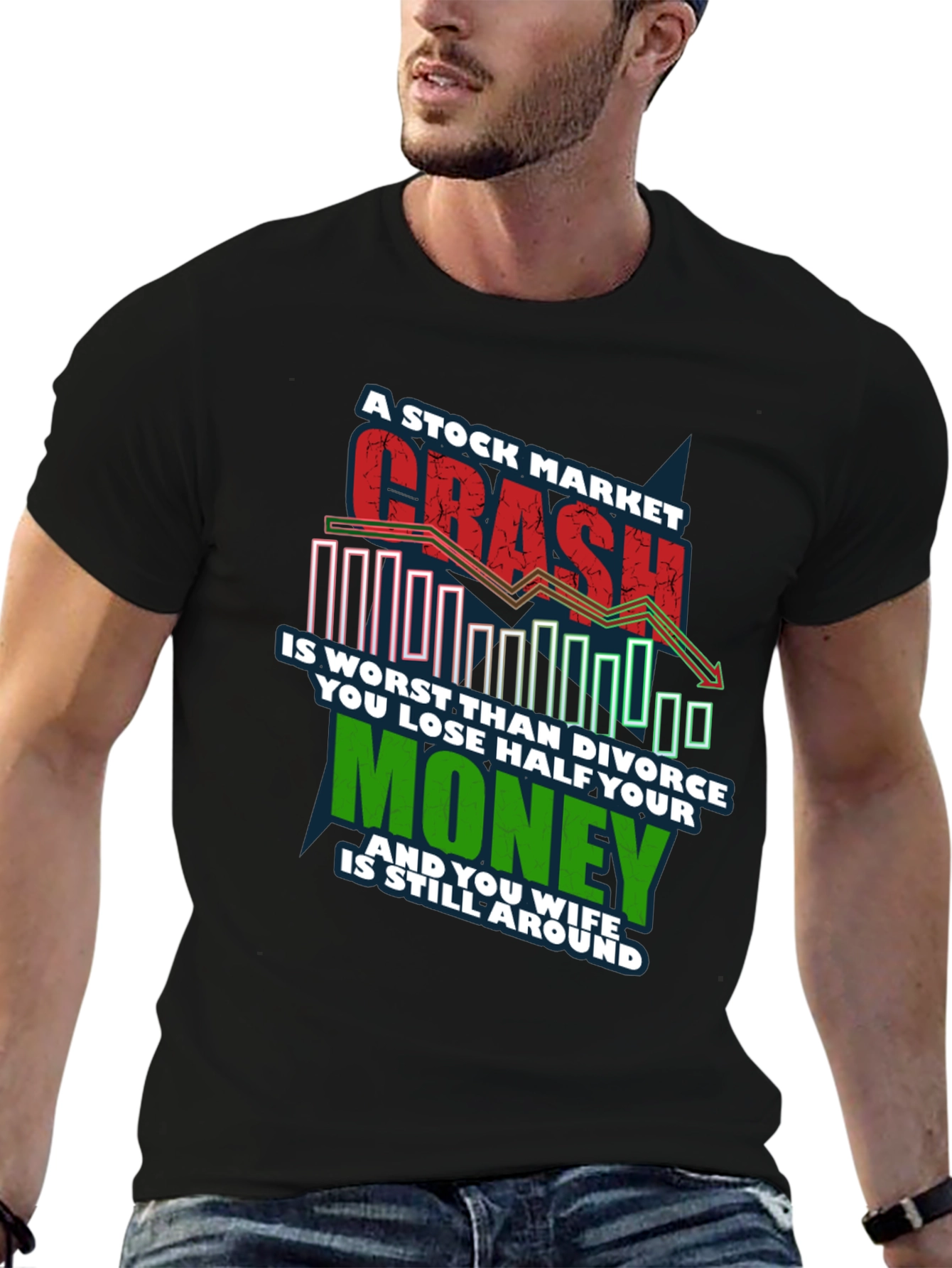 Stock Market Crash T-Shirt