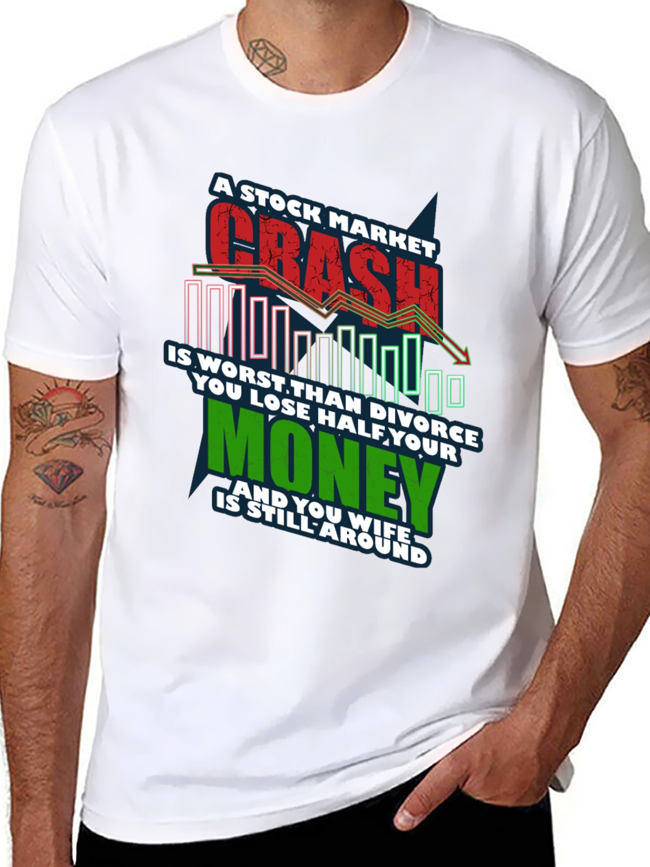 Stock Market Crash T-Shirt