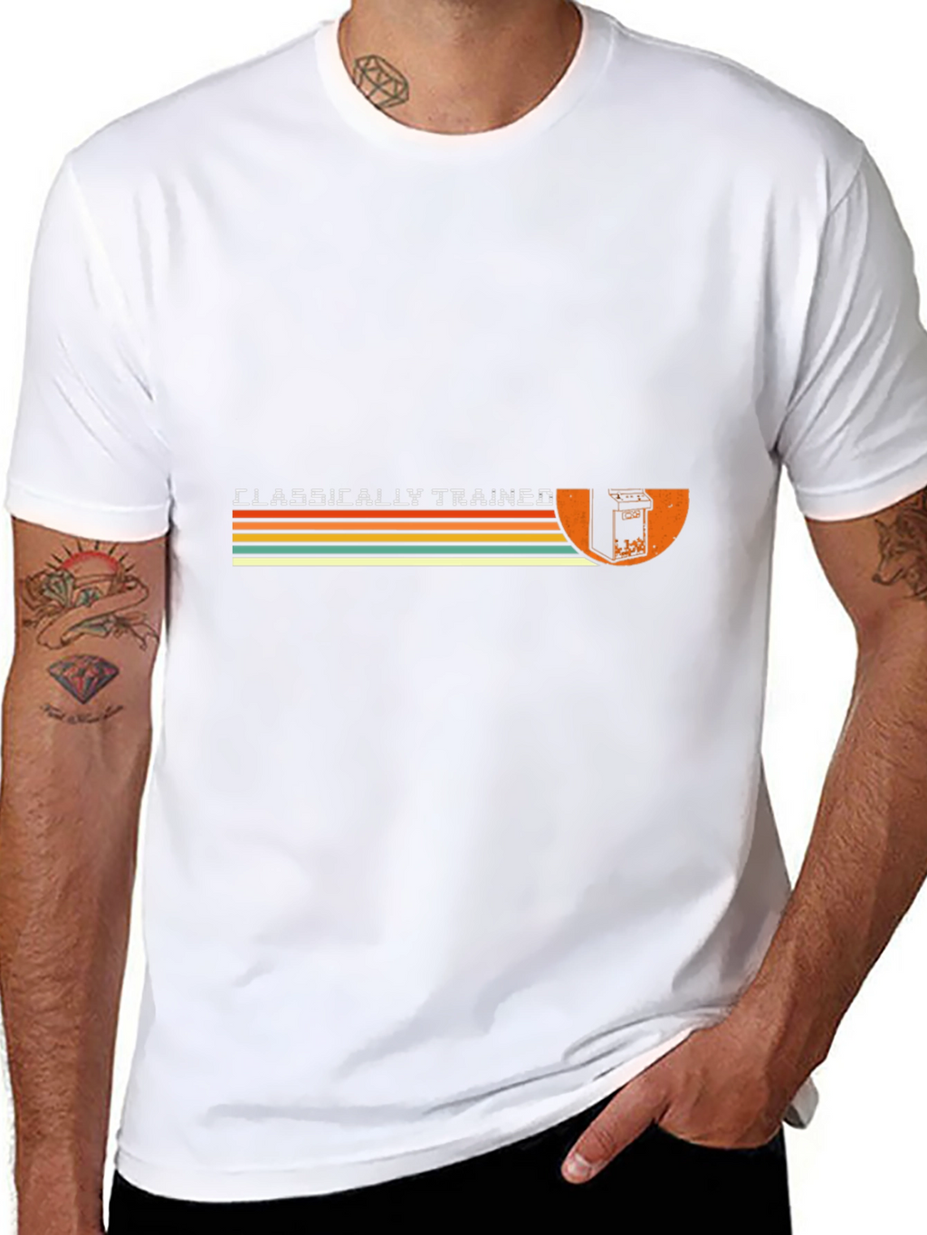 Classically Trained Arcade T-Shirt - Retro Gaming Tee