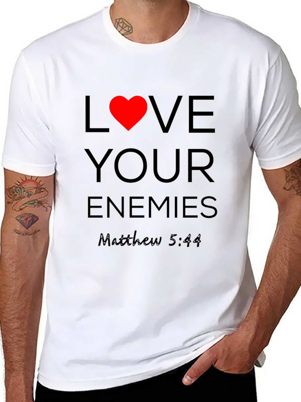 Love Your Enemies T-Shirt - Christian Apparel