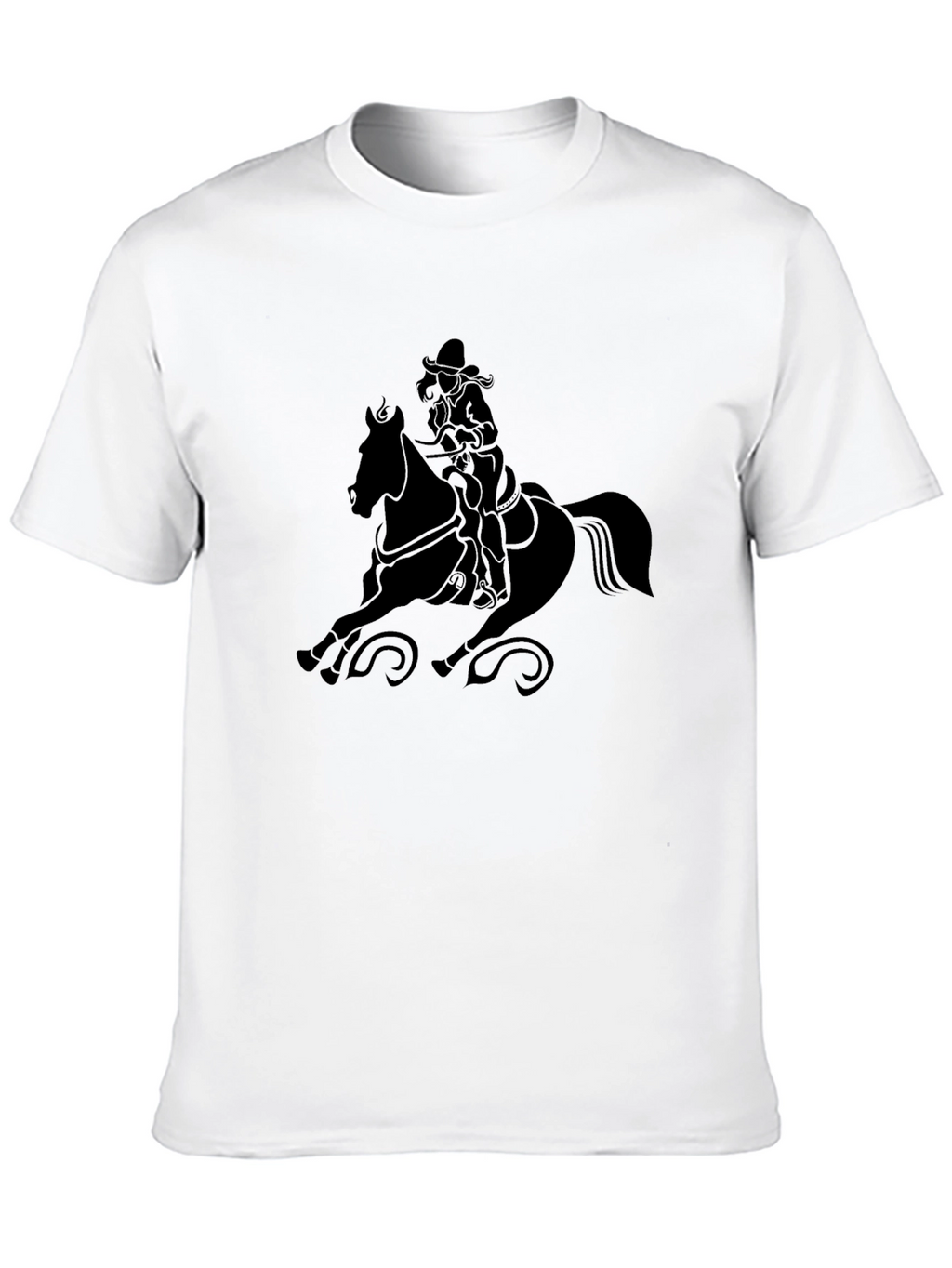 Cowboy Horse Riding Graphic Tee