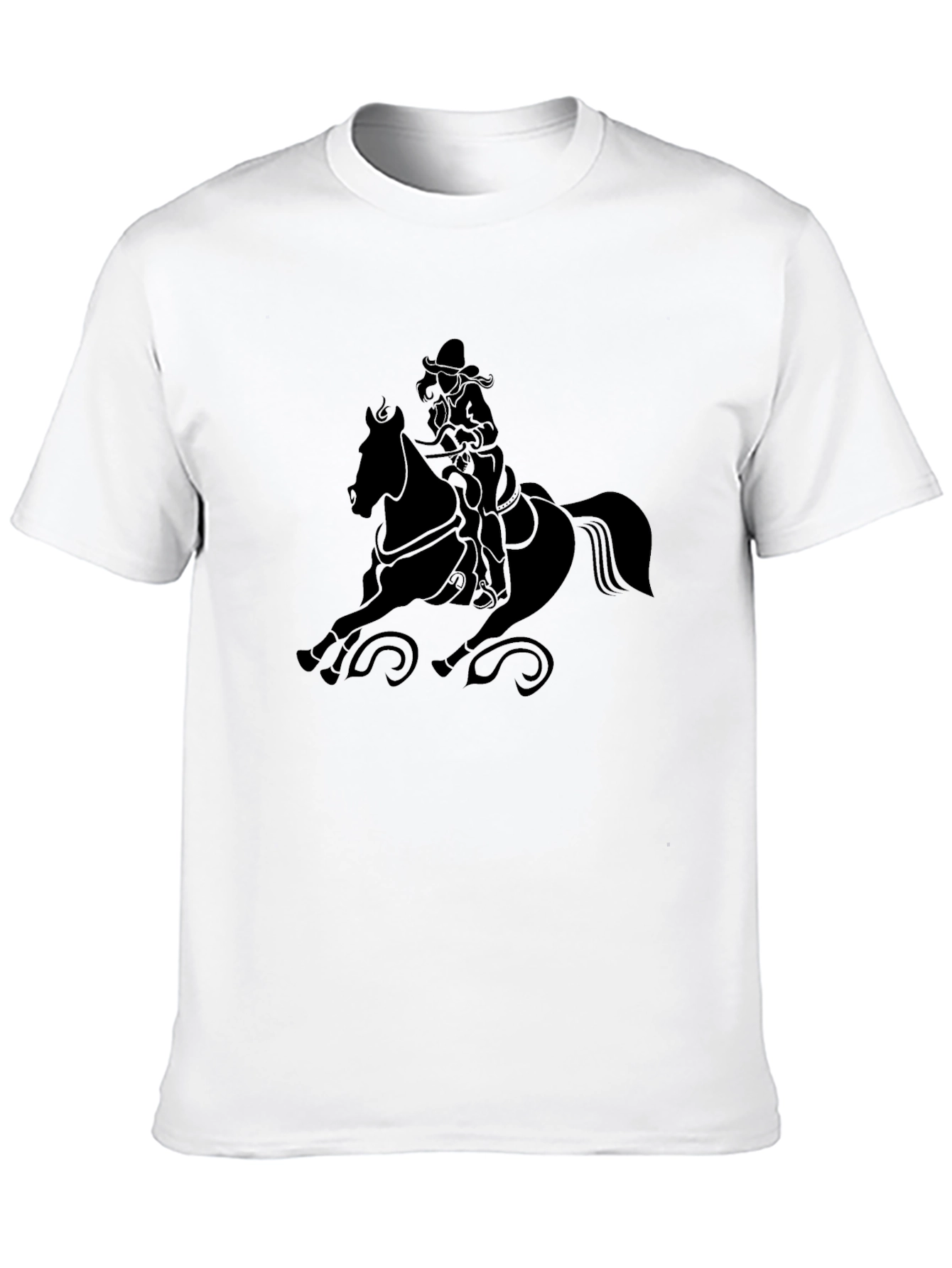 Cowboy Horse Riding Graphic Tee