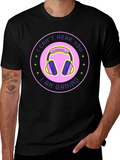 I Cant Hear You Im Gaming Black T-Shirt