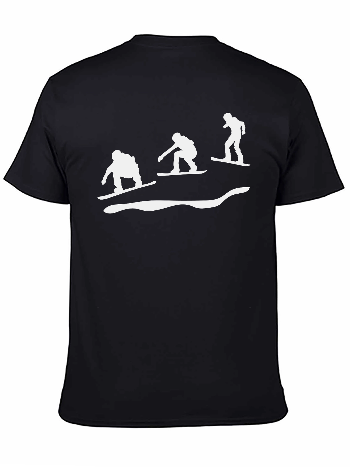 Snowboarder Graphic Tee - Cool Winter Sports Shirt