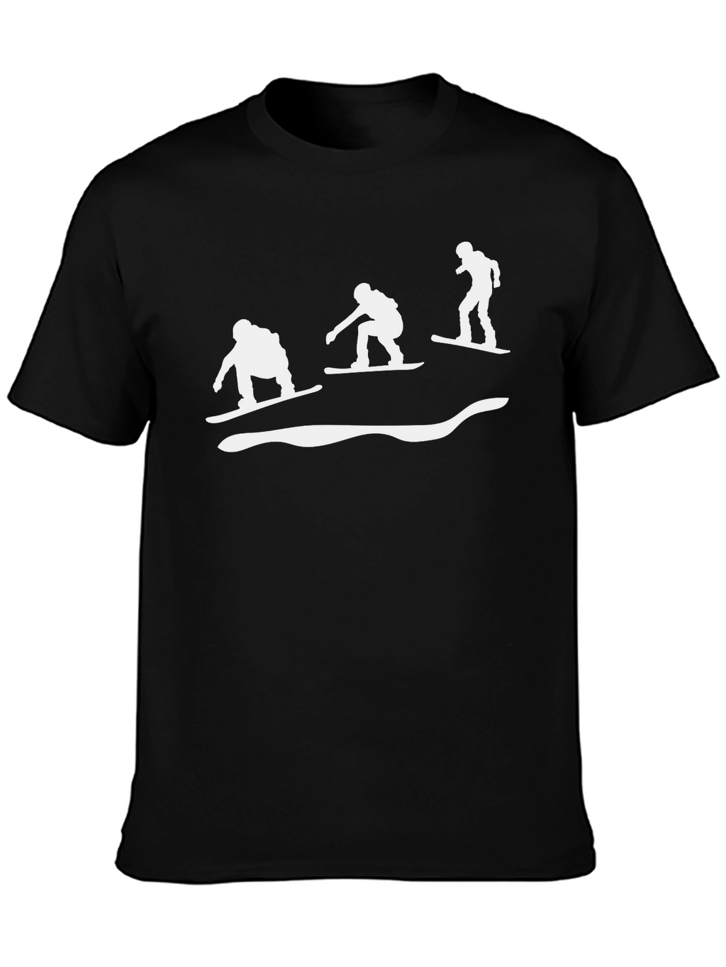Snowboarder Graphic Tee - Cool Winter Sports Shirt