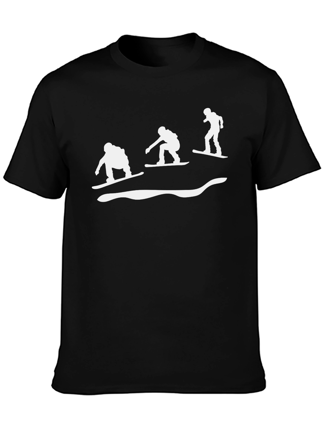 Snowboarder Graphic Tee - Cool Winter Sports Shirt
