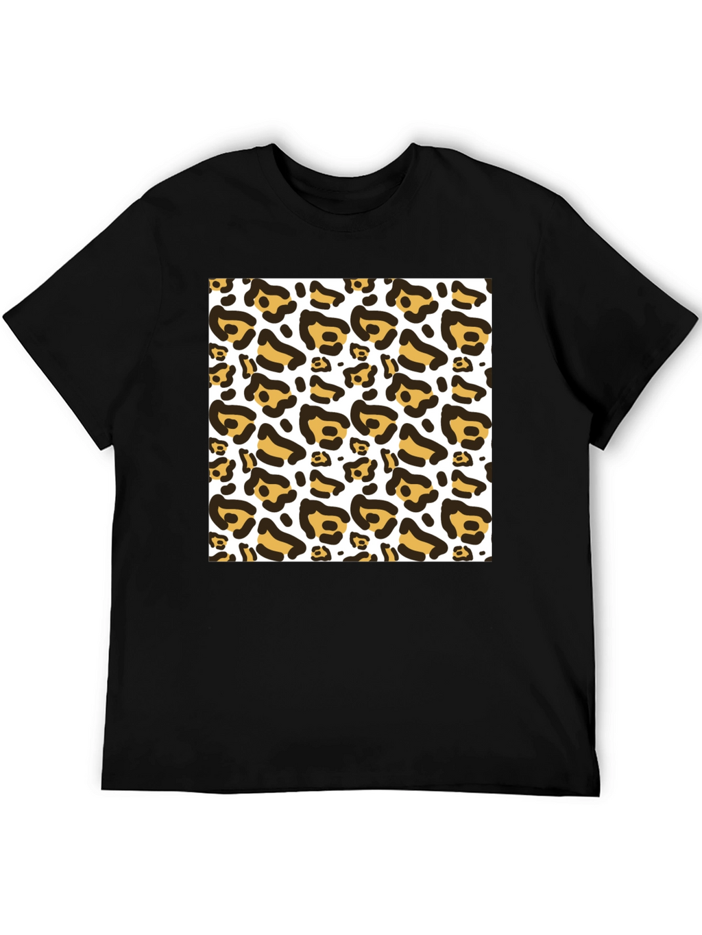 Leopard Print T-Shirt - Classic Animal Print Tee