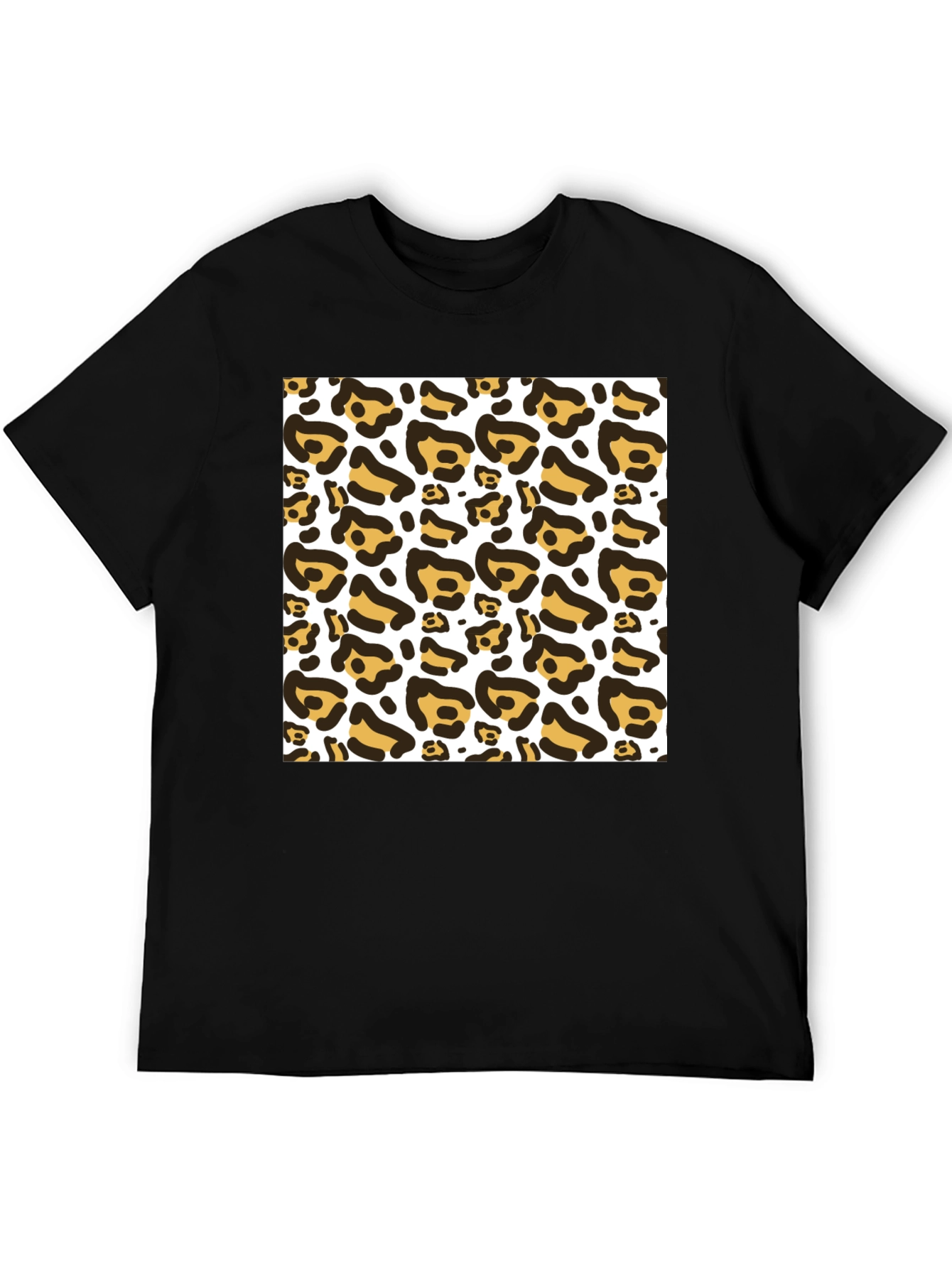 Leopard Print T-Shirt - Classic Animal Print Tee