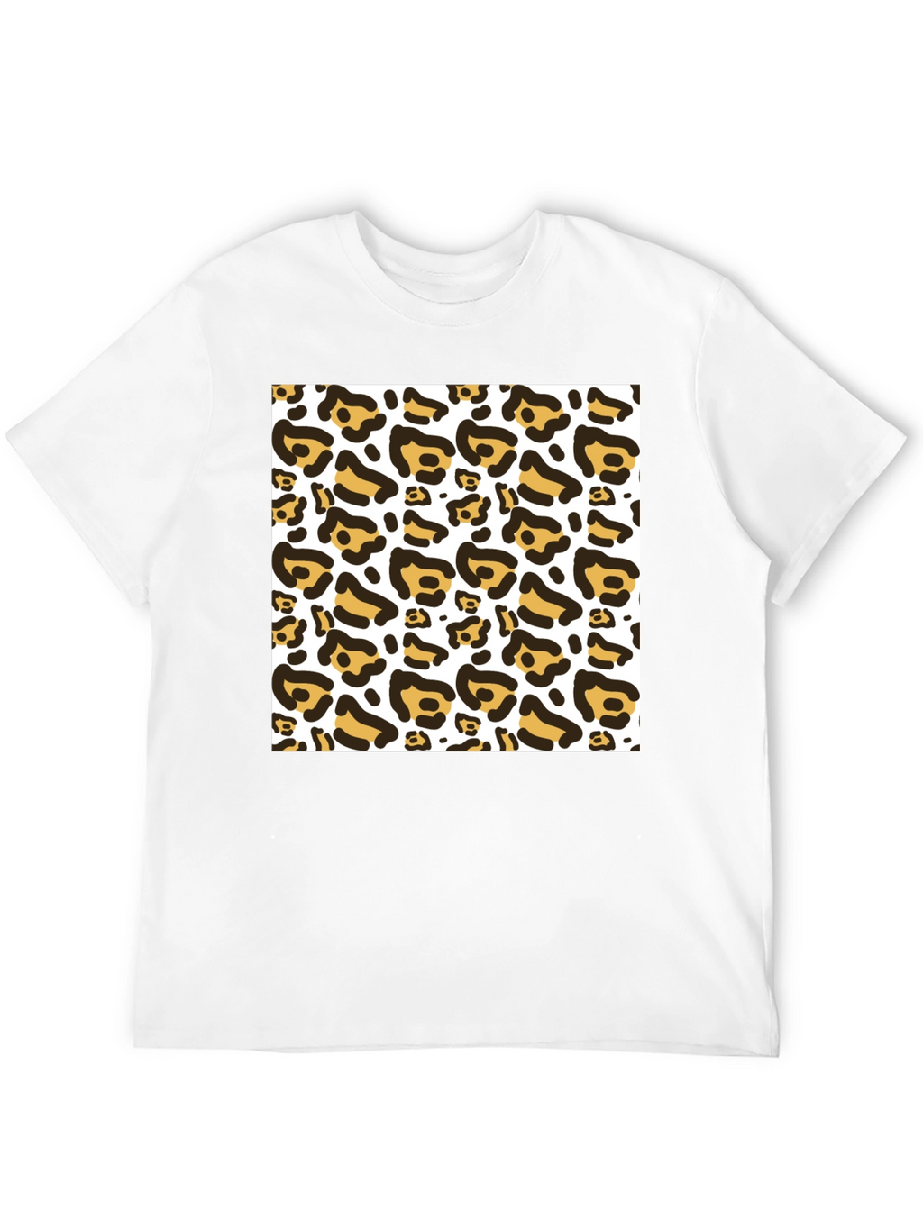 Leopard Print T-Shirt - Classic Animal Print Tee