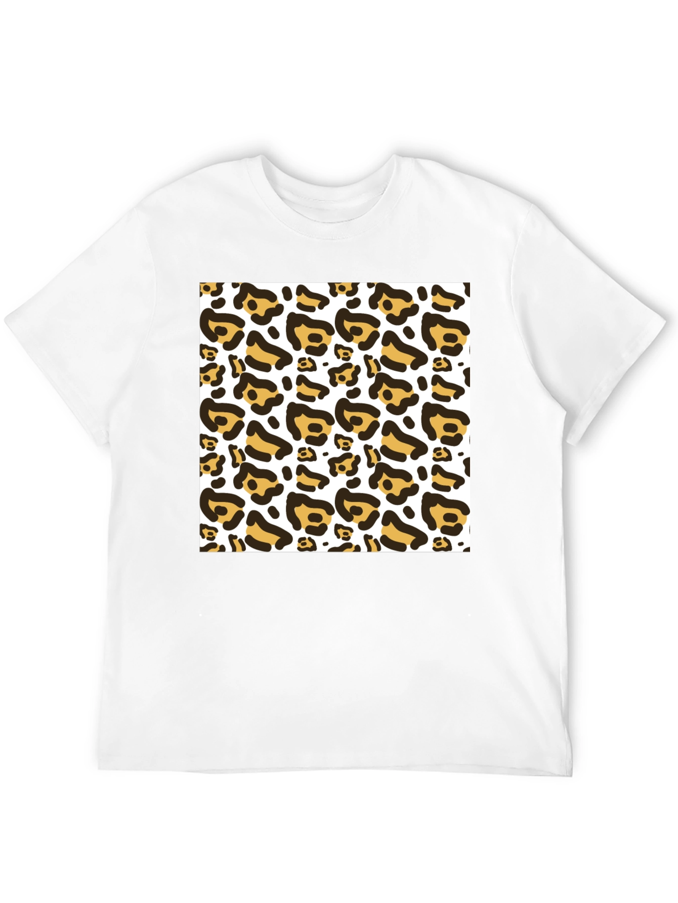 Leopard Print T-Shirt - Classic Animal Print Tee