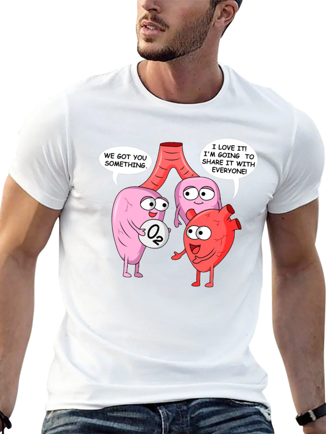 Anatomically Humorous T-Shirt