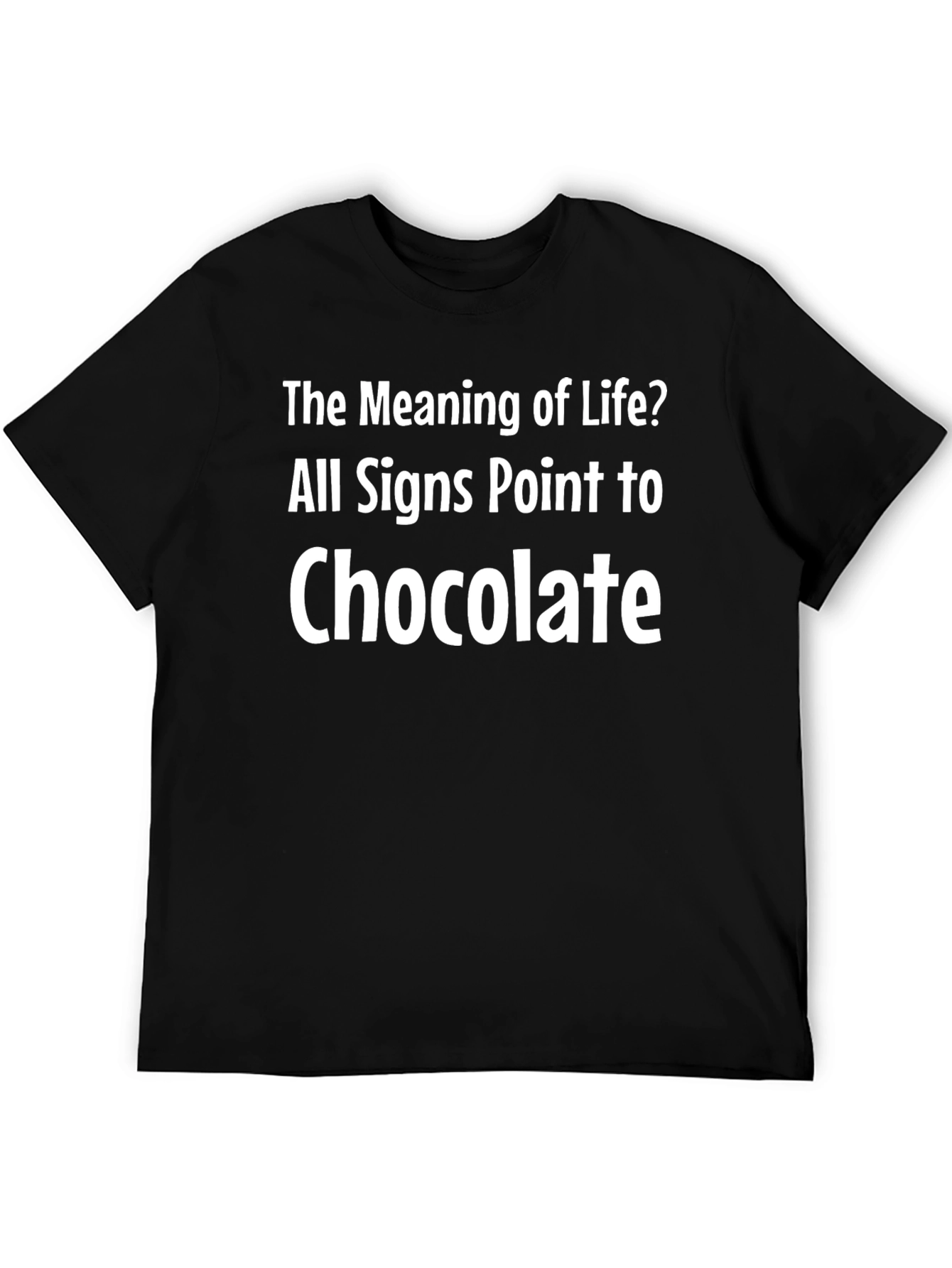 Chocolate T-Shirt - Meaning of Life Tee