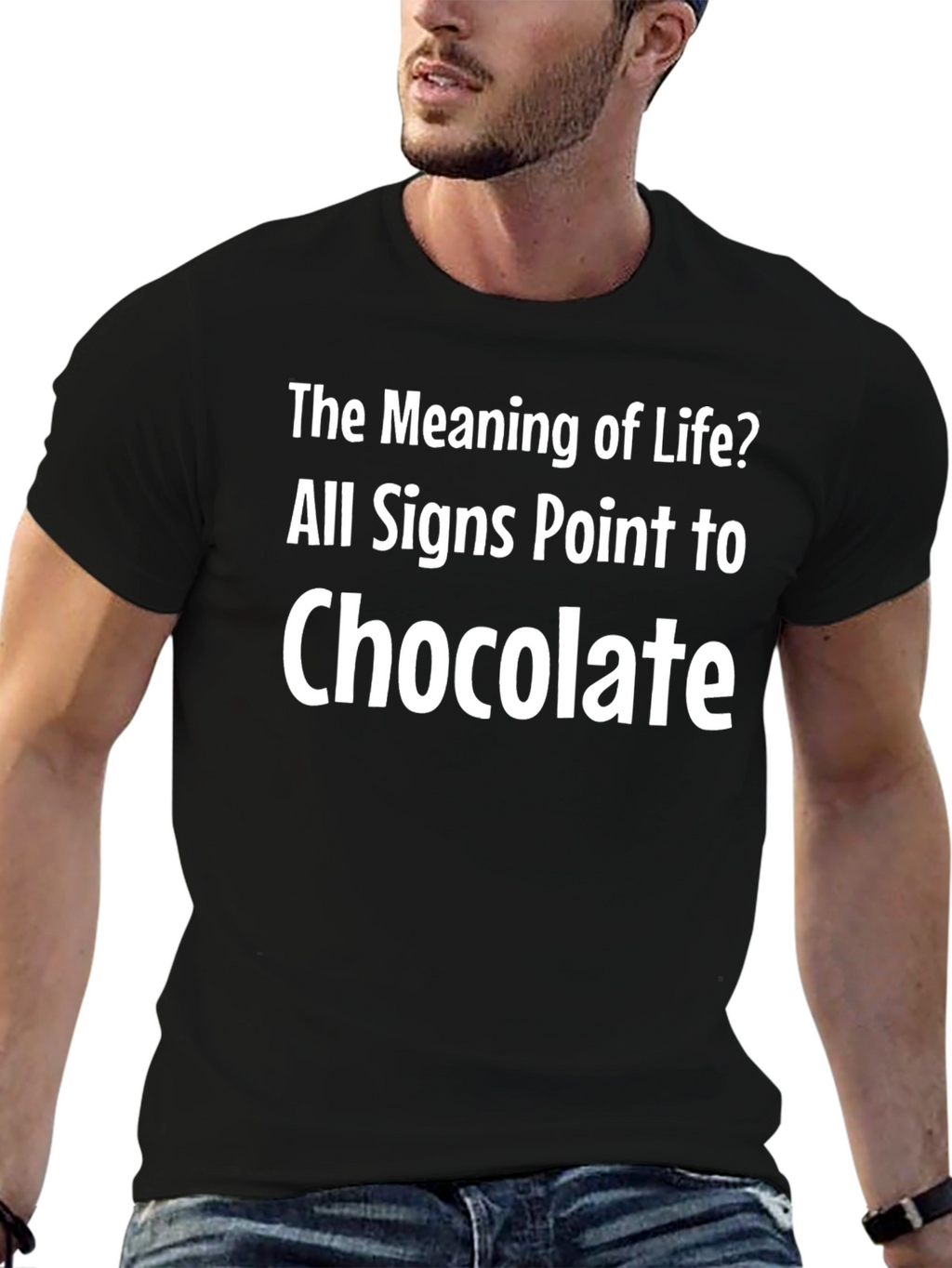 Chocolate T-Shirt - Meaning of Life Tee