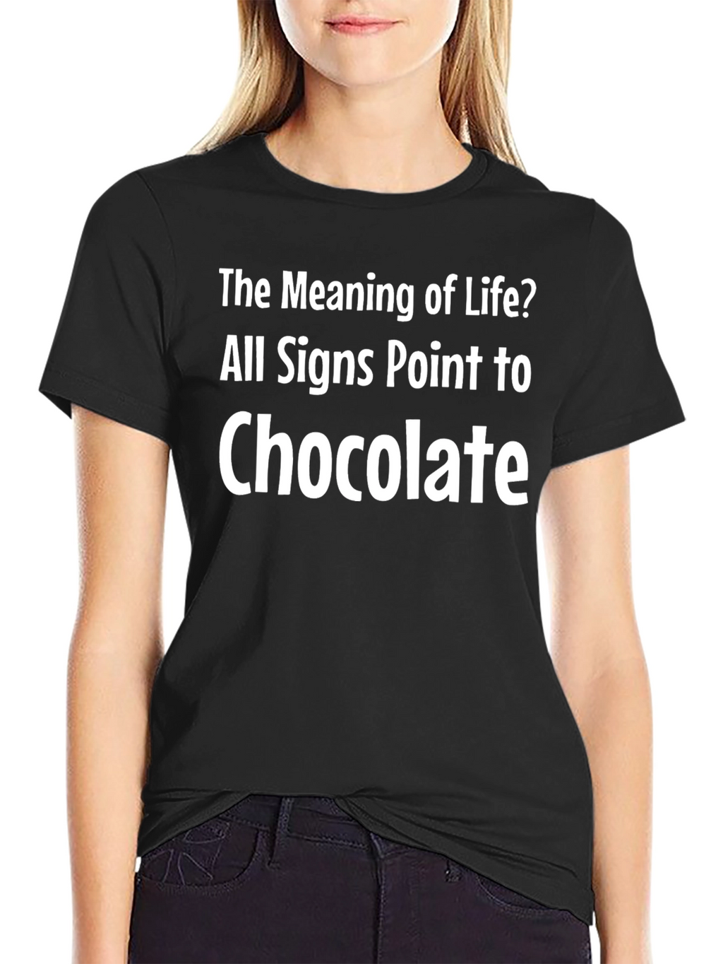 Chocolate T-Shirt - Meaning of Life Tee