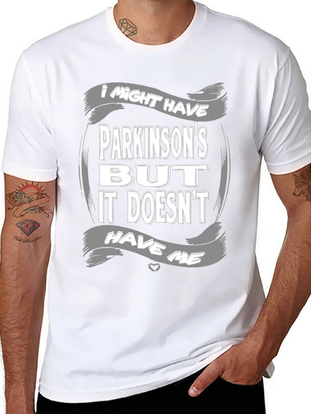 Parkinsons Awareness T-Shirt - It Doesnt Have Me