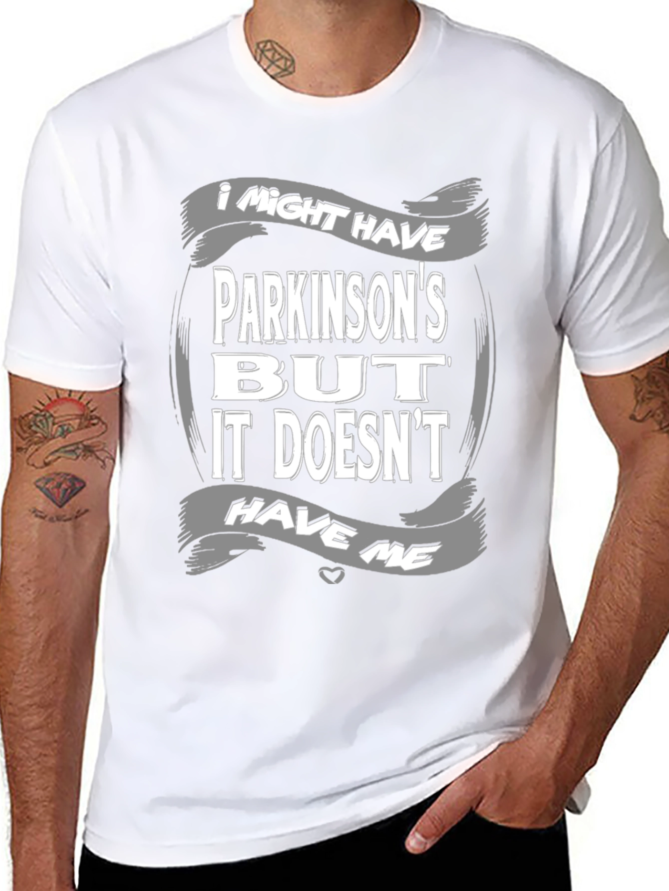 Parkinsons Awareness T-Shirt - It Doesnt Have Me