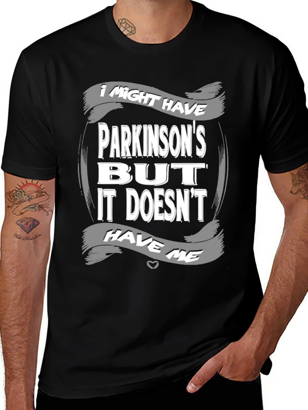 Parkinsons Awareness T-Shirt - It Doesnt Have Me
