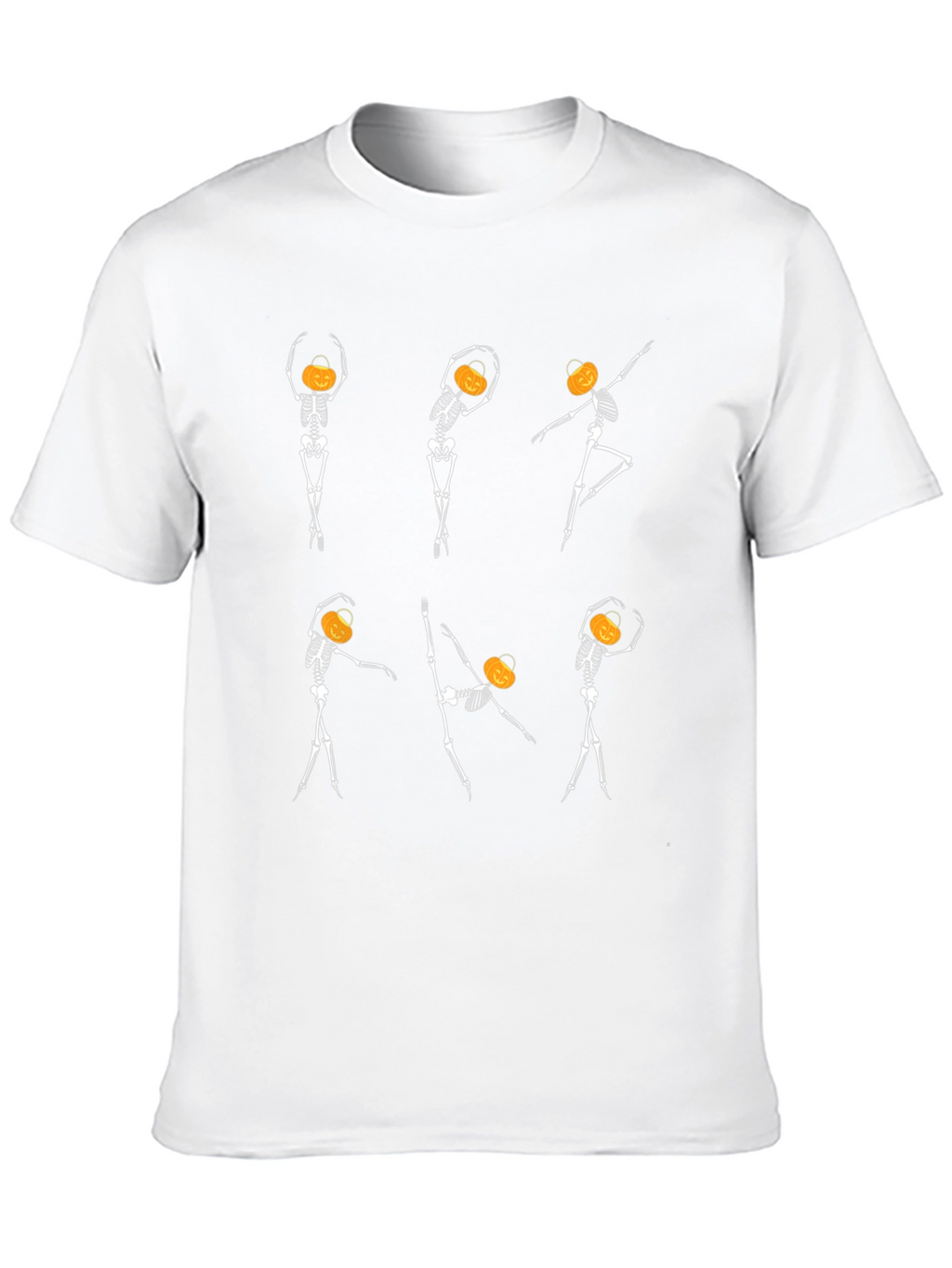 Halloween Skeleton Ballet Dancer Graphic Tee