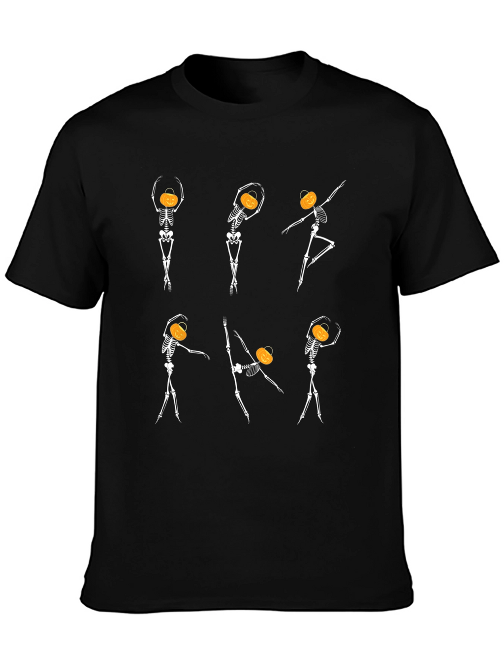 Halloween Skeleton Ballet Dancer Graphic Tee