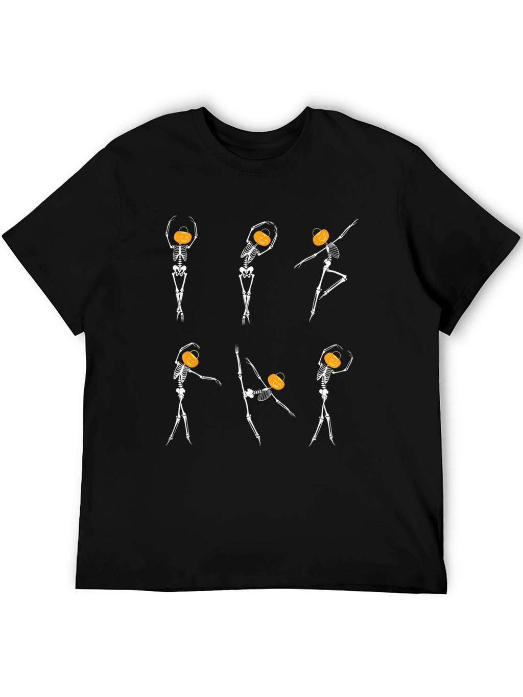 Halloween Skeleton Ballet Dancer Graphic Tee