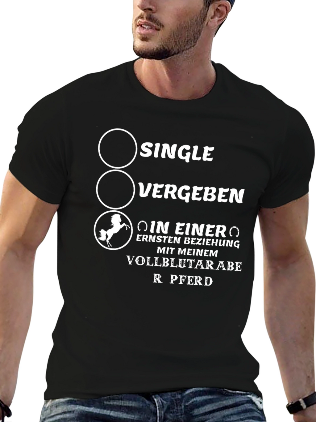 Single Taken Serious Relationship Horse T-Shirt