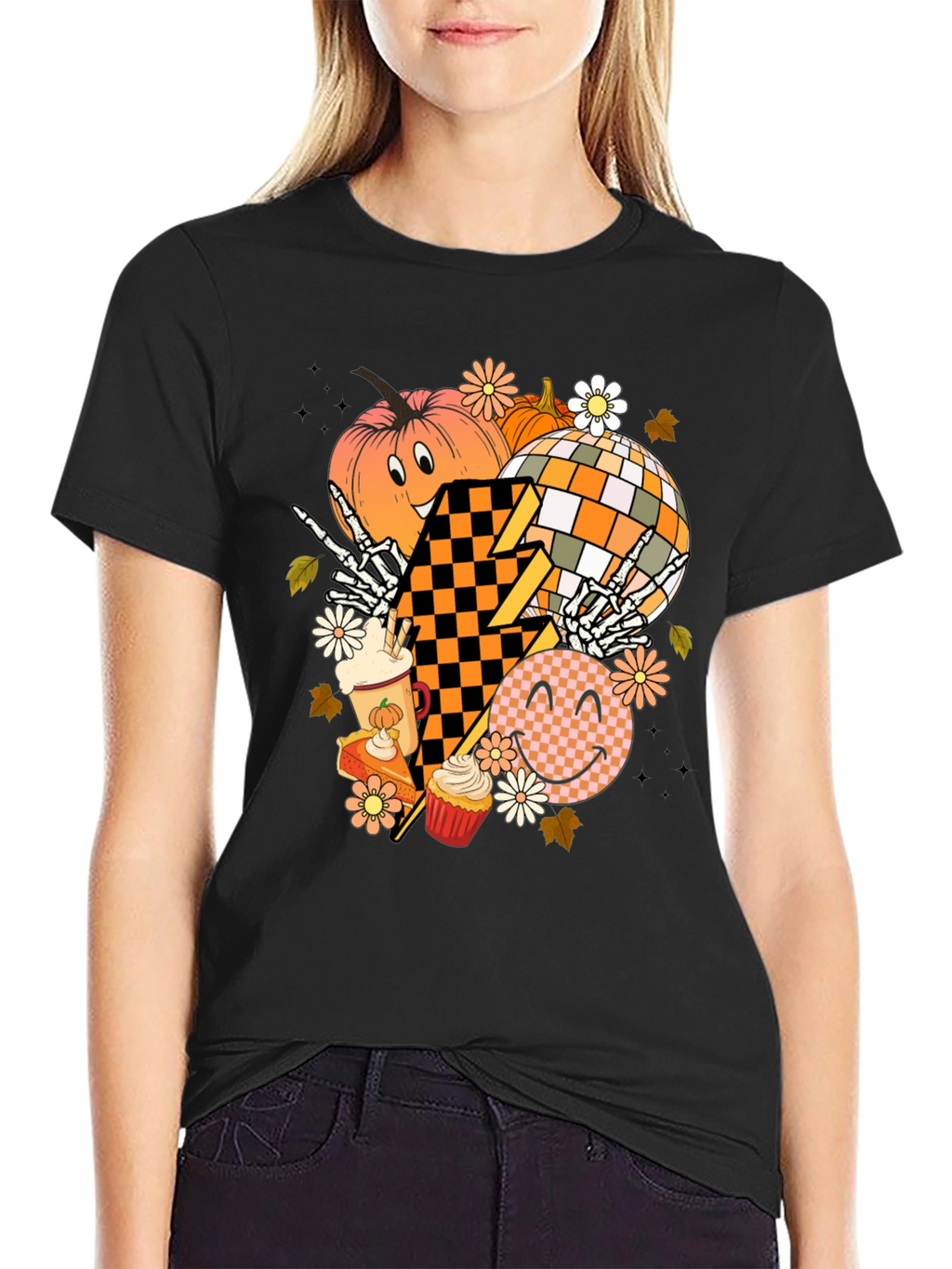 Halloween Retro Graphic Tee