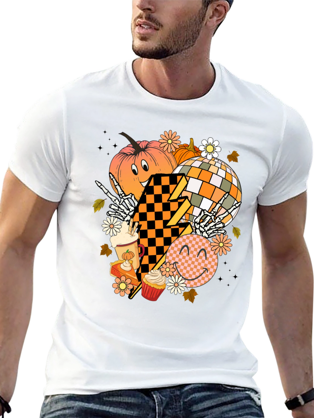 Halloween Retro Graphic Tee