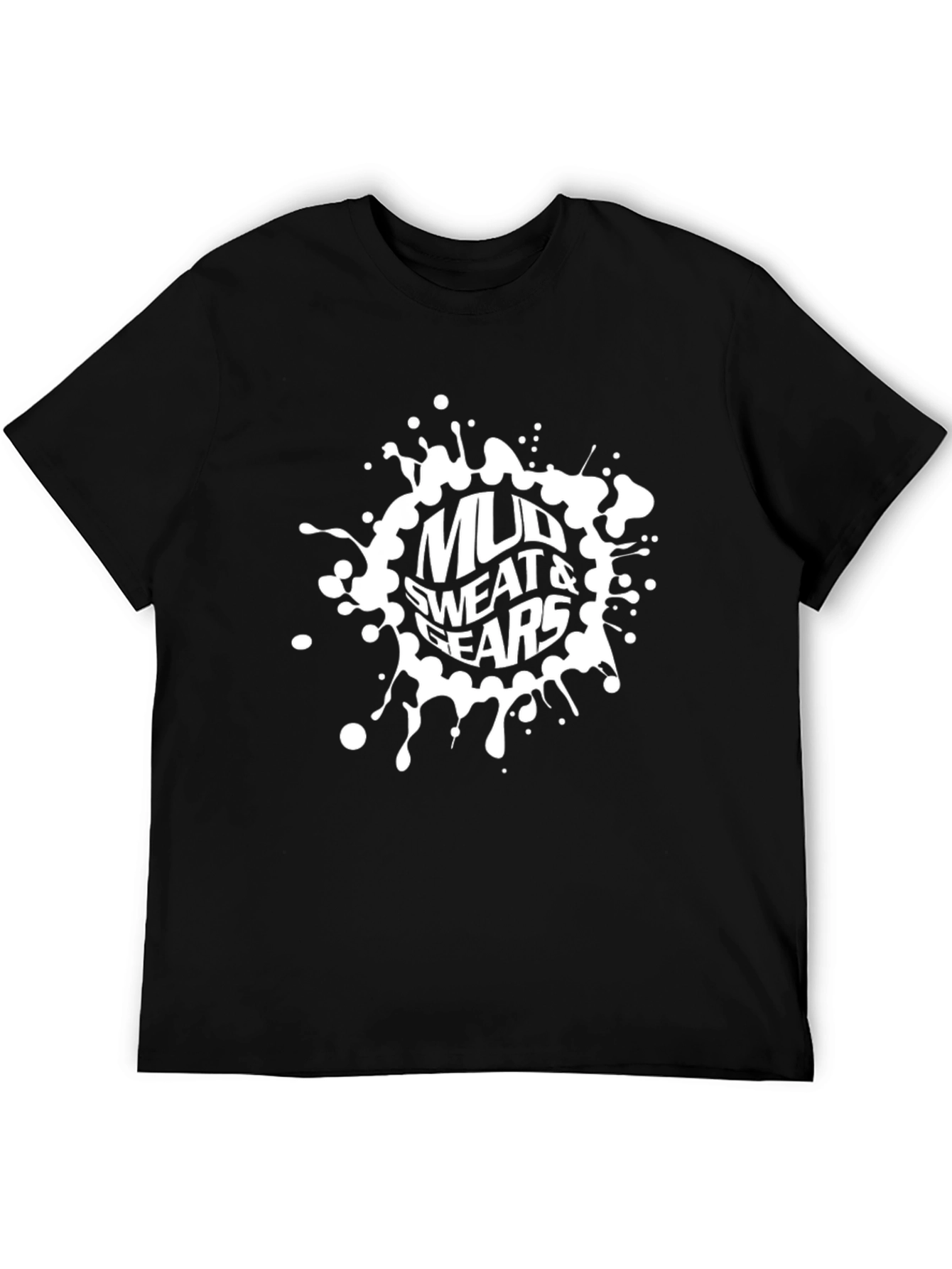 Mud Sweat & Gears Graphic T-Shirt - Black