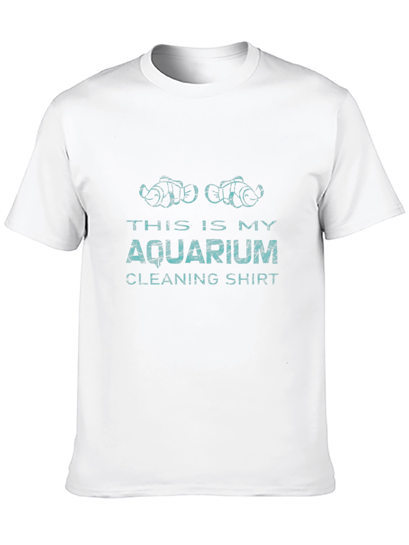 Aquarium Cleaning Shirt - Novelty Fish Keeper Tee